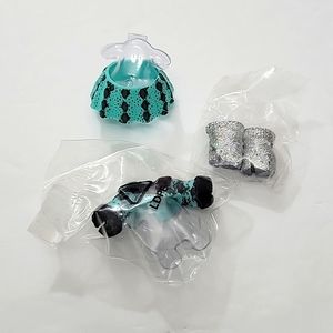 LOL Surprise Winter Disco Lot  Sealed Mint Blk Top Mint Blk Skirt Silver Boots